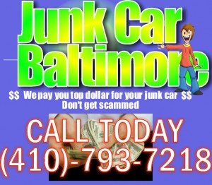 Best price for junk cars in Baltimore